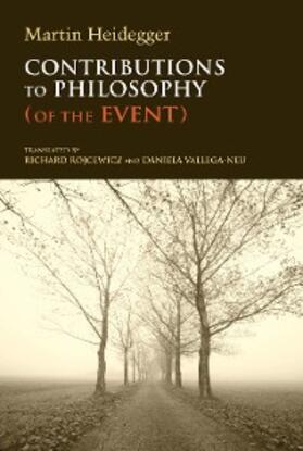 Heidegger |  Contributions to Philosophy | eBook | Sack Fachmedien
