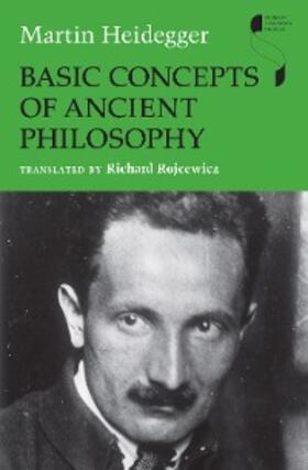 Heidegger |  Basic Concepts of Ancient Philosophy | eBook | Sack Fachmedien