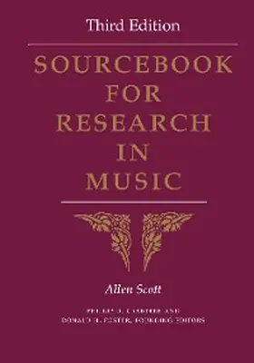 Scott | Sourcebook for Research in Music, Third Edition | E-Book | www.sack.de