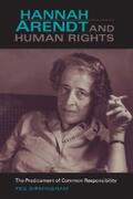 Birmingham |  Hannah Arendt and Human Rights | eBook | Sack Fachmedien