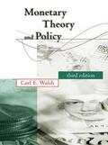 Walsh |  Monetary Theory and Policy | Buch |  Sack Fachmedien