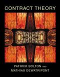 Dewatripont / Bolton |  Contract Theory | Buch |  Sack Fachmedien