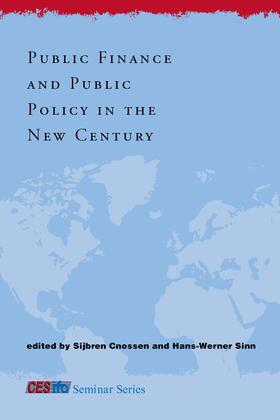 Cnossen / Sinn |  Public Finance and Public Policy in the New Century | Buch |  Sack Fachmedien