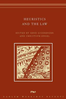 Gigerenzer / Engel | Heuristics and the Law | Buch | 978-0-262-07275-5 | www.sack.de