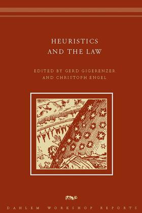 Gigerenzer / Engel | Heuristics and the Law | Buch | sack.de