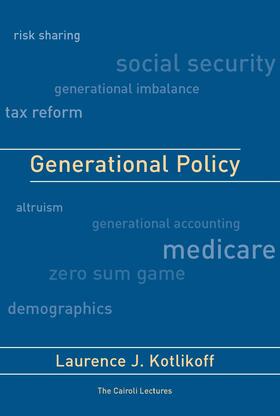 Kotlikoff / Sturzenegger |  Generational Policy | Buch |  Sack Fachmedien