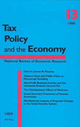 Poterba / Inc | Tax Policy and the Economy, V. 13 | Buch | 978-0-262-16185-5 | sack.de