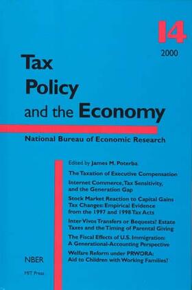Poterba / Inc | Tax Policy and the Economy, V. 14 | Buch | 978-0-262-16191-6 | sack.de