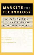 Arora / Fosfuri / Gambardella |  Markets for Technology: The Economics of Innovation and Corporate Strategy | Buch |  Sack Fachmedien