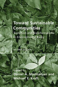 Kraft / Mazmanian |  Toward Sustainable Communities, second edition | Buch |  Sack Fachmedien