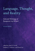Whorf / Carroll / Levinson |  Language, Thought, and Reality | Buch |  Sack Fachmedien
