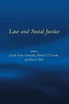 Campbell / O'Rourke / Shier |  Law and Social Justice | Buch |  Sack Fachmedien