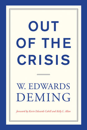 Deming | Out of the Crisis | Buch | sack.de