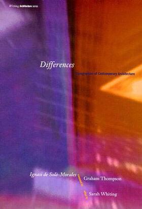 de Solà-Morales / Thompson |  Differences | Buch |  Sack Fachmedien