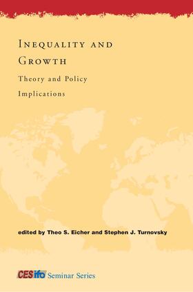 Eicher / Turnovsky |  Inequality and Growth | Buch |  Sack Fachmedien