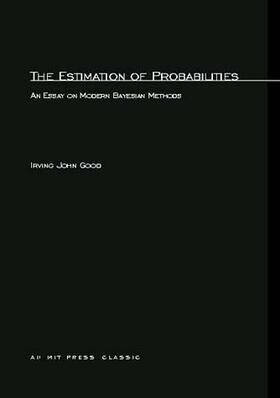 Good |  The Estimation Of Probabilities | Buch |  Sack Fachmedien