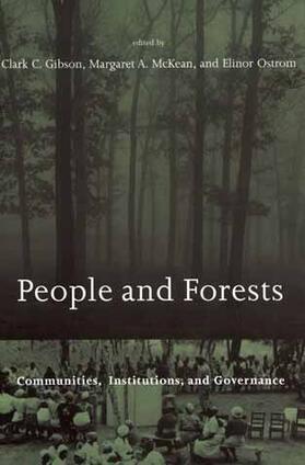 Gibson / McKean / Ostrom | People and Forests | Buch | 978-0-262-57137-1 | sack.de