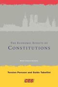 Persson / Tabellini |  The Economic Effects of Constitutions | Buch |  Sack Fachmedien