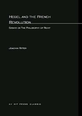 Ritter |  Hegel and the French Revolution | Buch |  Sack Fachmedien