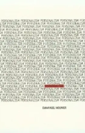 Personalism | Buch | 978-0-268-00434-7 | www.sack.de