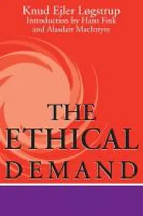 Løgstrup / Fink |  The Ethical Demand | Buch |  Sack Fachmedien