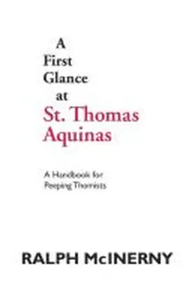 A First Glance at St. Thomas Aquinas | Buch | 978-0-268-00975-5 | www.sack.de