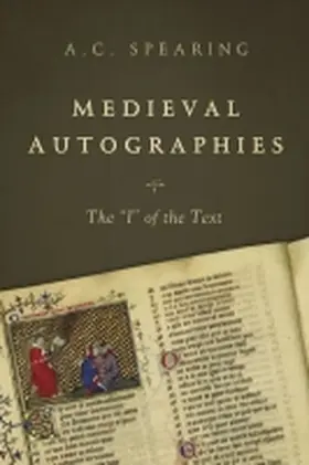 Spearing | Medieval Autographies | Buch | 978-0-268-01782-8 | www.sack.de