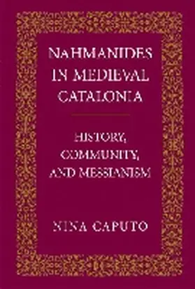 Caputo |  Nahmanides in Med. Catalonia | Buch |  Sack Fachmedien
