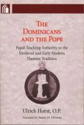Horst |  Dominicans and the Pope | Buch |  Sack Fachmedien
