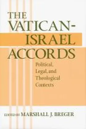 Breger |  Vatican Israel Accords | Buch |  Sack Fachmedien