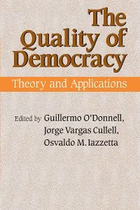 O'Donnell / Cullell / Iazzetta |  The Quality of Democracy | eBook | Sack Fachmedien