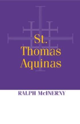 McInerny | St. Thomas Aquinas | E-Book | sack.de