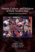 Delph / Fontaine / Martin |  Heresy, Culture, and Religion in Early Modern Italy | eBook | Sack Fachmedien
