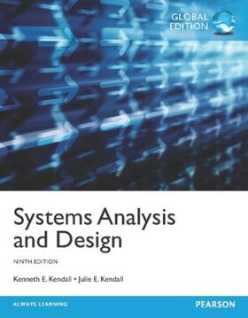 Kendall |  Systems Analysis and Design, Global Edition | Buch |  Sack Fachmedien