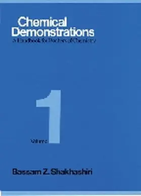 Shakhashiri / Balio |  Chemical Demonstrations, Volume 1 | Buch |  Sack Fachmedien