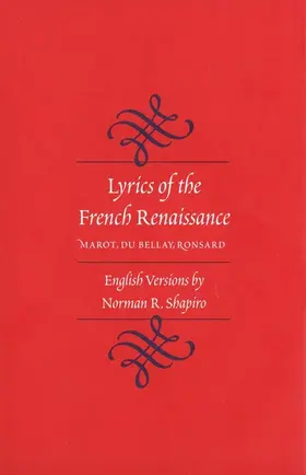 Shapiro |  Lyrics of the French Renaissance | eBook | Sack Fachmedien