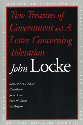 Locke / Shapiro |  Two Treatises of Government and A Letter Concerning Toleration | eBook | Sack Fachmedien