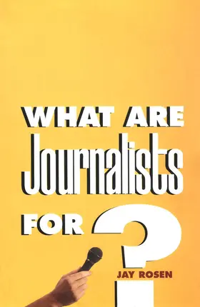 Cohen |  What Are Journalists For? | eBook | Sack Fachmedien