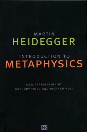 Heidegger |  Introduction to Metaphysics | eBook | Sack Fachmedien
