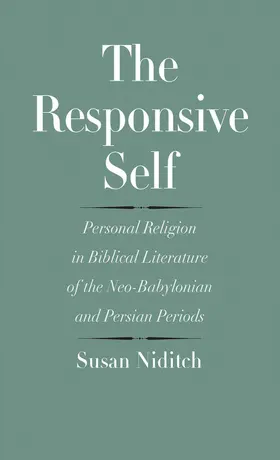Niditch |  The Responsive Self | eBook | Sack Fachmedien