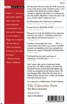 Lukacs |  Five Days in London, May 1940 | eBook | Sack Fachmedien