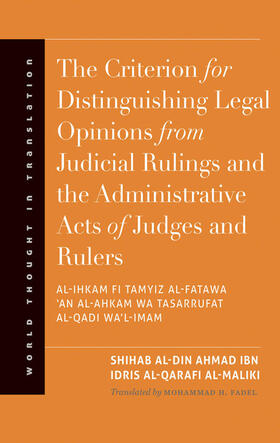 The Criterion for Distinguishing Legal Opinions from Judicial Rulings and the Administrative Acts of Judges and Rulers | E-Book | sack.de