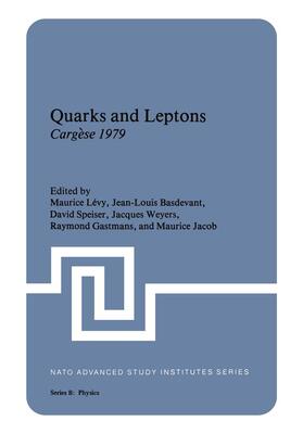 Lévy / Basdevant / Speiser | Quarks and Leptons | Buch | 978-0-306-40560-0 | sack.de