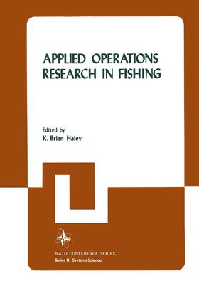 Haley | Applied Operations Research in Fishing | Buch | 978-0-306-40634-8 | sack.de