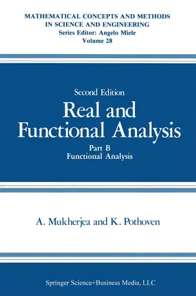 Pothoven / Mukherjea |  Real and Functional Analysis | Buch |  Sack Fachmedien
