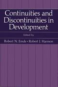 Harmon / Emde |  Continuities and Discontinuities in Development | Buch |  Sack Fachmedien