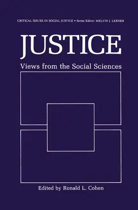 Cohen |  Justice | Buch |  Sack Fachmedien