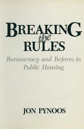 Pynoos |  Breaking the Rules | Buch |  Sack Fachmedien