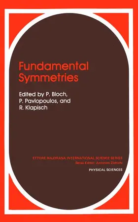 Bloch / Pavlopoulos / Klapisch |  Fundamental Symmetries | Buch |  Sack Fachmedien