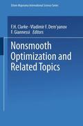 Clarke / Dem'yanov / Giannessi |  Nonsmooth Optimization and Related Topics | Buch |  Sack Fachmedien